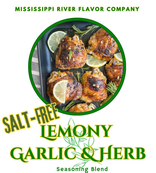 Salt- Free Lemony Garlic and Herb