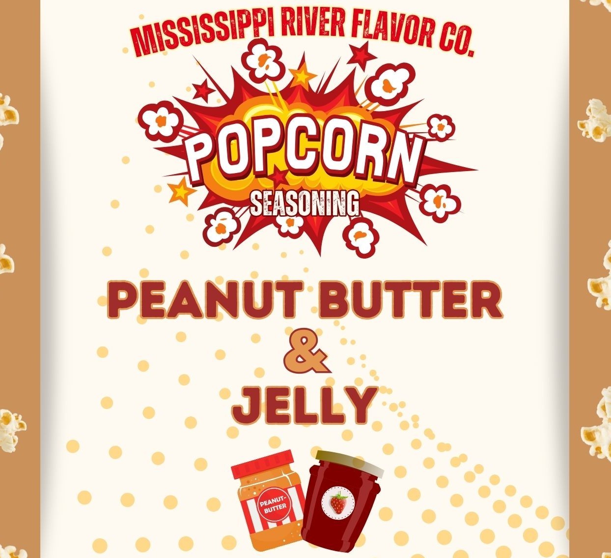 Peanut Butter & Jelly Popcorn Seasoning